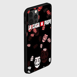 Чехол для iPhone 12 Pro Max La Casa de Papel Z, цвет: 3D-черный — фото 2