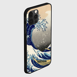 Чехол для iPhone 12 Pro Max ЯПОНСКАЯ КАРТИНА, цвет: 3D-черный — фото 2