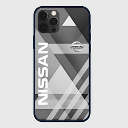 Чехол для iPhone 12 Pro Max NISSAN, цвет: 3D-черный