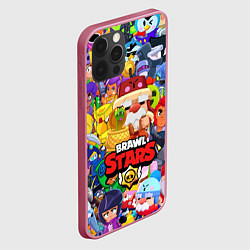 Чехол для iPhone 12 Pro Max BRAWL STARS GALE, цвет: 3D-малиновый — фото 2