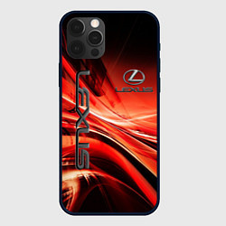 Чехол для iPhone 12 Pro Max LEXUS, цвет: 3D-черный