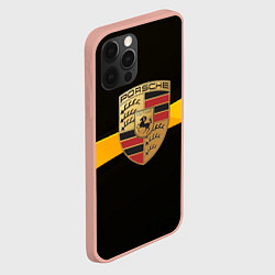 Чехол для iPhone 12 Pro Max PORSCHE, цвет: 3D-светло-розовый — фото 2