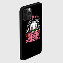 Чехол для iPhone 12 Pro Max KIMETSU NO YAIBA NEZUKO, цвет: 3D-черный — фото 2