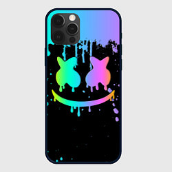 Чехол для iPhone 12 Pro Max MARSHMELLO, цвет: 3D-черный