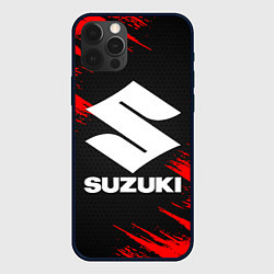 Чехол для iPhone 12 Pro Max SUZUKI, цвет: 3D-черный