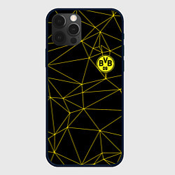 Чехол для iPhone 12 Pro Max BORUSSIA, цвет: 3D-черный