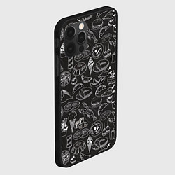 Чехол для iPhone 12 Pro Max Еда, цвет: 3D-черный — фото 2