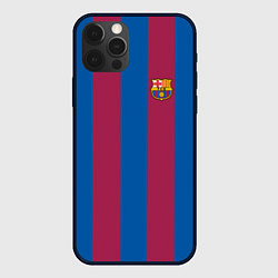 Чехол для iPhone 12 Pro Max FC Barcelona 2021, цвет: 3D-черный