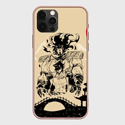 Чехол для iPhone 12 Pro Max JoJo Bizarre Adventure, цвет: 3D-светло-розовый