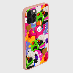 Чехол для iPhone 12 Pro Max Fall Guys, цвет: 3D-светло-розовый — фото 2