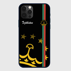 Чехол для iPhone 12 Pro Max Таджикистан - серб страны, цвет: 3D-черный