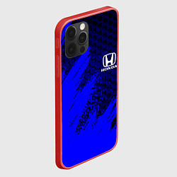 Чехол для iPhone 12 Pro Max HONDA, цвет: 3D-красный — фото 2