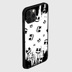 Чехол для iPhone 12 Pro Max MARSHMELLO МАРШМЕЛЛОУ, цвет: 3D-черный — фото 2