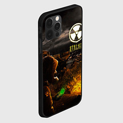 Чехол для iPhone 12 Pro Max Stalker 2, цвет: 3D-черный — фото 2