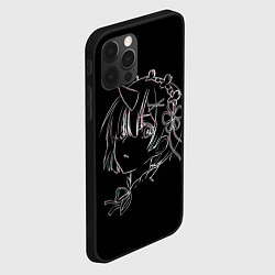 Чехол для iPhone 12 Pro Max Re:Zero, цвет: 3D-черный — фото 2