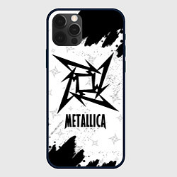 Чехол iPhone 12 Pro Max METALLICA МЕТАЛЛИКА