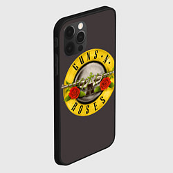 Чехол для iPhone 12 Pro Max Guns n Roses, цвет: 3D-черный — фото 2
