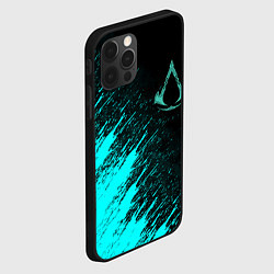 Чехол для iPhone 12 Pro Max Assassins Creed Valhalla, цвет: 3D-черный — фото 2