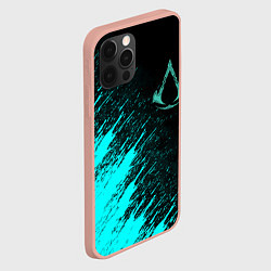 Чехол для iPhone 12 Pro Max Assassins Creed Valhalla, цвет: 3D-светло-розовый — фото 2