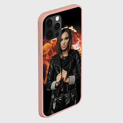 Чехол для iPhone 12 Pro Max Olga Buzova, цвет: 3D-светло-розовый — фото 2