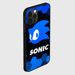 Чехол для iPhone 12 Pro Max СОНИК SONIC, цвет: 3D-черный — фото 2