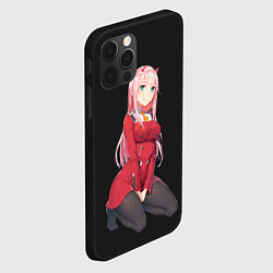 Чехол для iPhone 12 Pro Max ZeroTwo Darling in the Franx, цвет: 3D-черный — фото 2