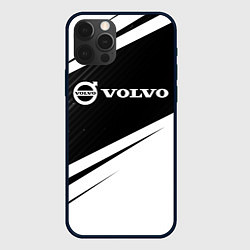 Чехол для iPhone 12 Pro Max VOLVO Вольво, цвет: 3D-черный