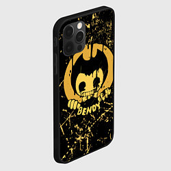 Чехол для iPhone 12 Pro Max Bendy And The Ink Machine, цвет: 3D-черный — фото 2