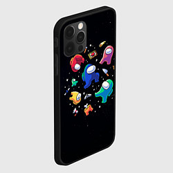 Чехол для iPhone 12 Pro Max Among Us, цвет: 3D-черный — фото 2