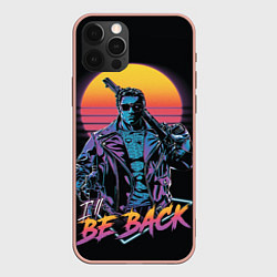 Чехол iPhone 12 Pro Max I WILL BE BACK TERMINATOR