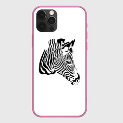 Чехол iPhone 12 Pro Max Zebra