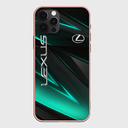 Чехол для iPhone 12 Pro Max Lexus, цвет: 3D-светло-розовый