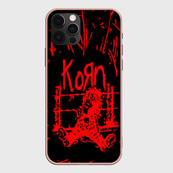 Чехол для iPhone 12 Pro Max Korn, цвет: 3D-светло-розовый