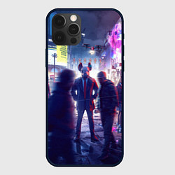 Чехол для iPhone 12 Pro Max Маска Watch dogs Z, цвет: 3D-черный