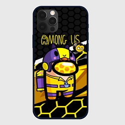 Чехол iPhone 12 Pro Max Among us пчела