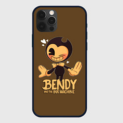 Чехол для iPhone 12 Pro Max Bendy And The Ink Machine, цвет: 3D-черный