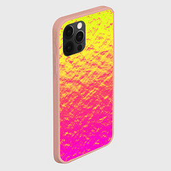 Чехол для iPhone 12 Pro Max Яркий закат, цвет: 3D-светло-розовый — фото 2