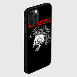 Чехол для iPhone 12 Pro Max The Exploited, цвет: 3D-черный — фото 2