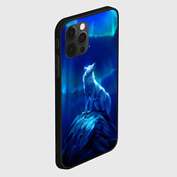Чехол для iPhone 12 Pro Max Одинокий Волк, цвет: 3D-черный — фото 2