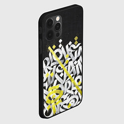 Чехол для iPhone 12 Pro Max GRAFFITY, цвет: 3D-черный — фото 2