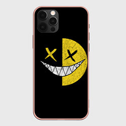 Чехол для iPhone 12 Pro Max SMILE, цвет: 3D-светло-розовый