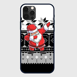 Чехол для iPhone 12 Pro Max Свитер Santa DAB, цвет: 3D-черный