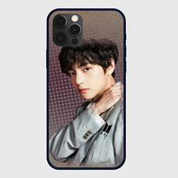 Чехол для iPhone 12 Pro Max BTS Ким Тэ Хён, цвет: 3D-черный