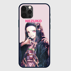 Чехол для iPhone 12 Pro Max Nezuko, цвет: 3D-черный