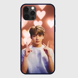 Чехол для iPhone 12 Pro Max JUNGKOOK BTS, цвет: 3D-черный