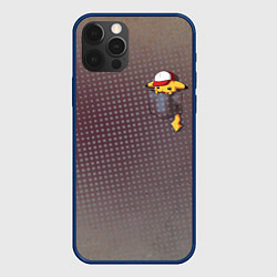 Чехол для iPhone 12 Pro Max Покемон, цвет: 3D-тёмно-синий
