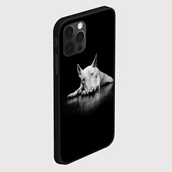 Чехол для iPhone 12 Pro Max Puppy, цвет: 3D-черный — фото 2