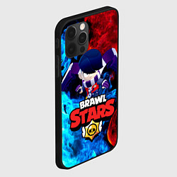 Чехол для iPhone 12 Pro Max Brawl Stars Эдгар, цвет: 3D-черный — фото 2