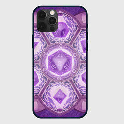 Чехол для iPhone 12 Pro Max DnD Dices: Lavander, цвет: 3D-черный