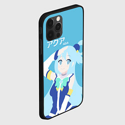 Чехол для iPhone 12 Pro Max Aqua, цвет: 3D-черный — фото 2